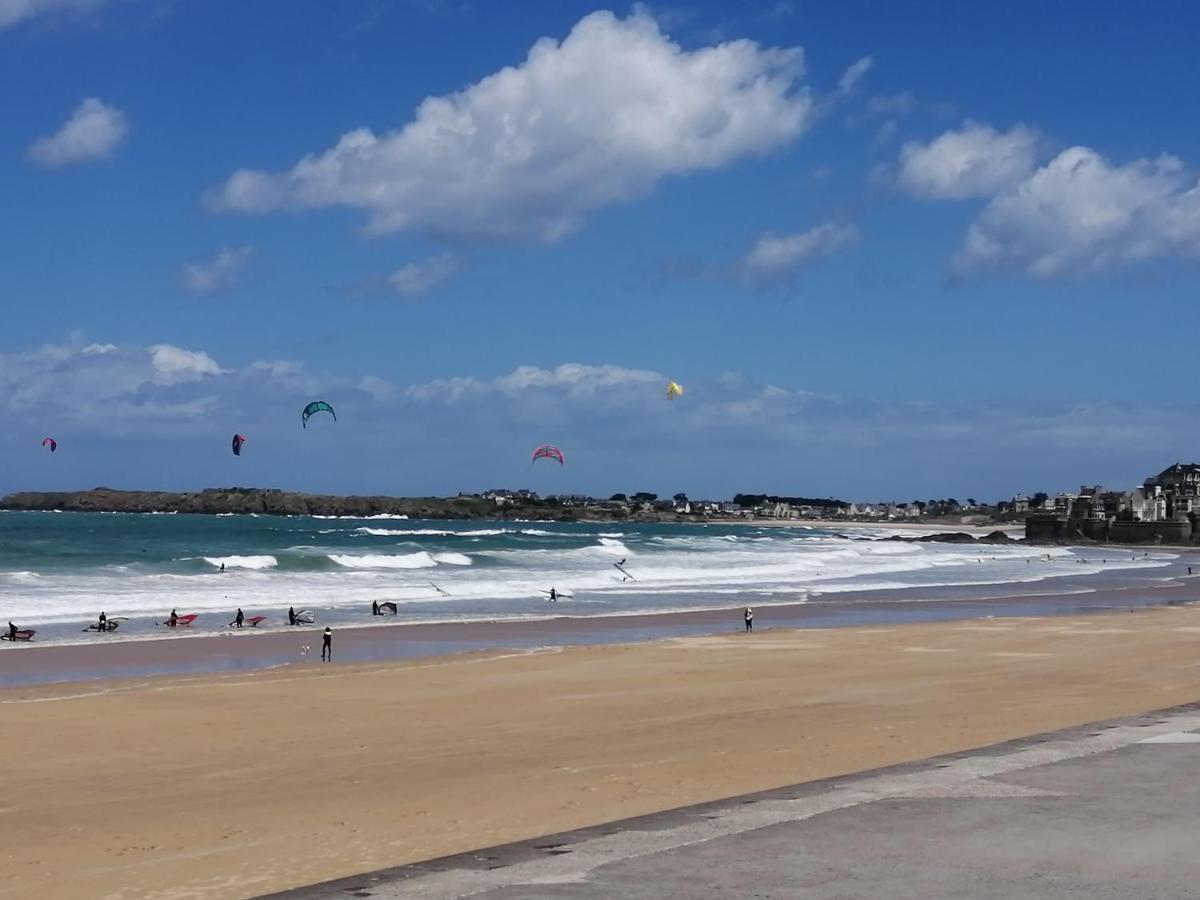 Appartement Saint-Malo 800M De La Plage Bagian luar foto