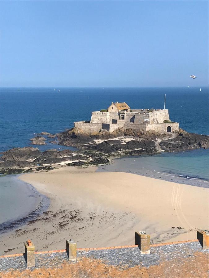 Appartement Saint-Malo 800M De La Plage Bagian luar foto