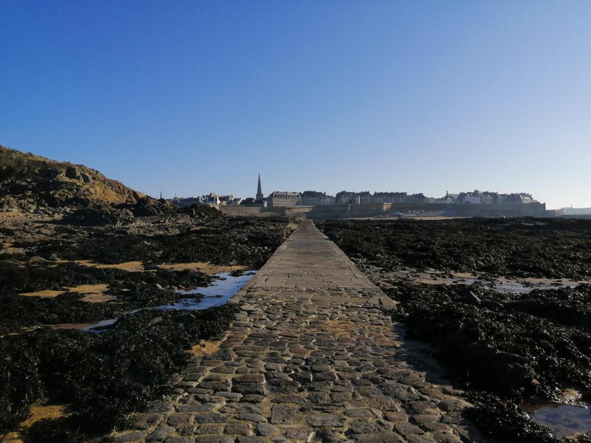 Appartement Saint-Malo 800M De La Plage Bagian luar foto
