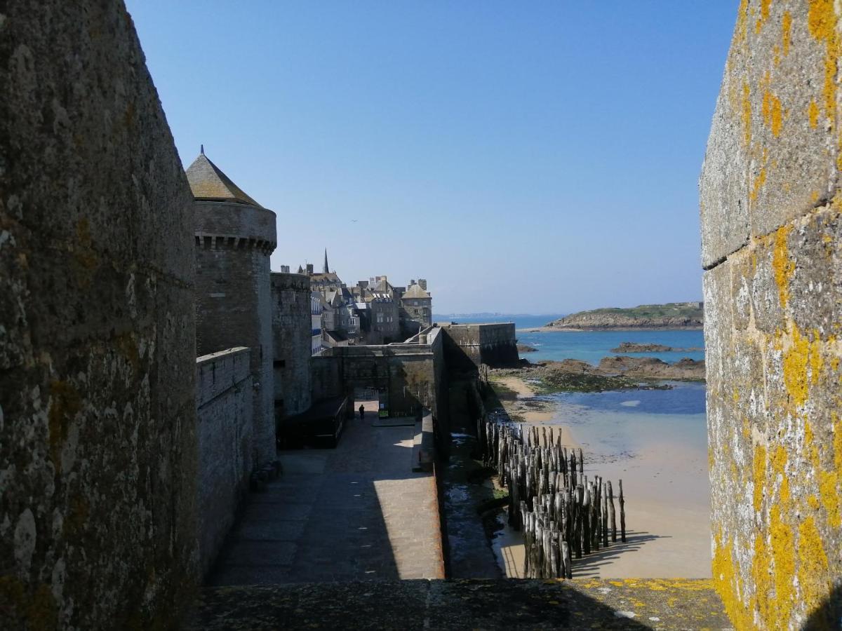 Appartement Saint-Malo 800M De La Plage Bagian luar foto