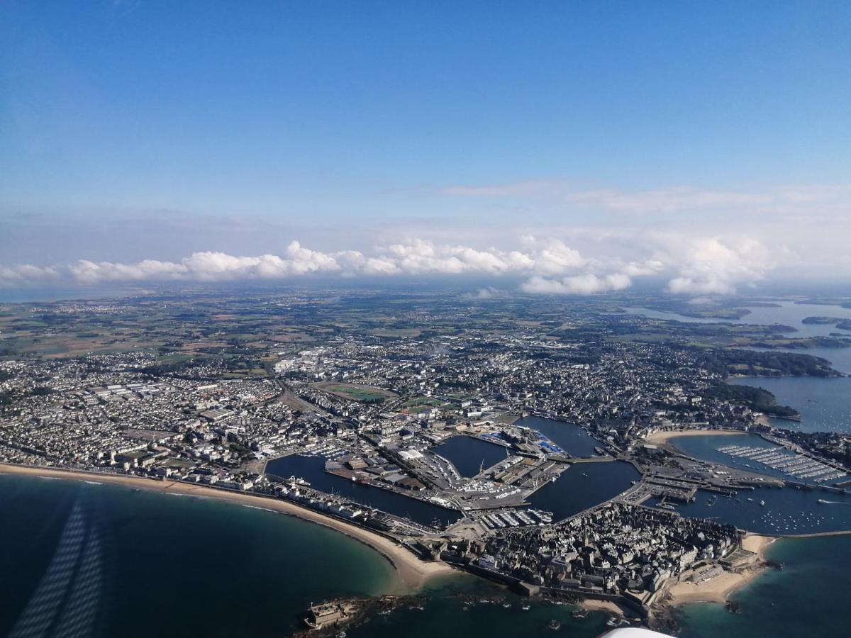 Appartement Saint-Malo 800M De La Plage Bagian luar foto