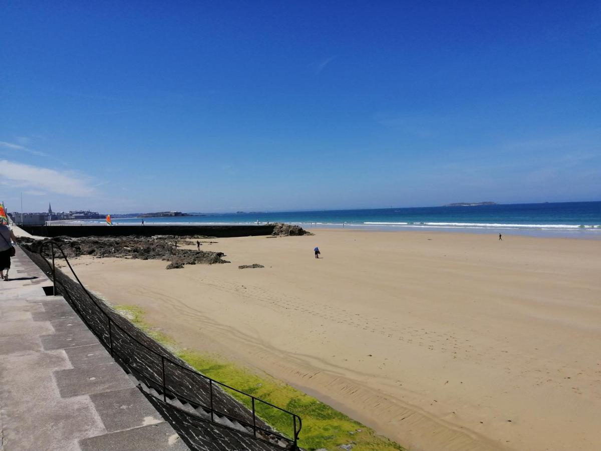 Appartement Saint-Malo 800M De La Plage Bagian luar foto