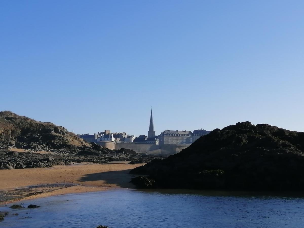 Appartement Saint-Malo 800M De La Plage Bagian luar foto