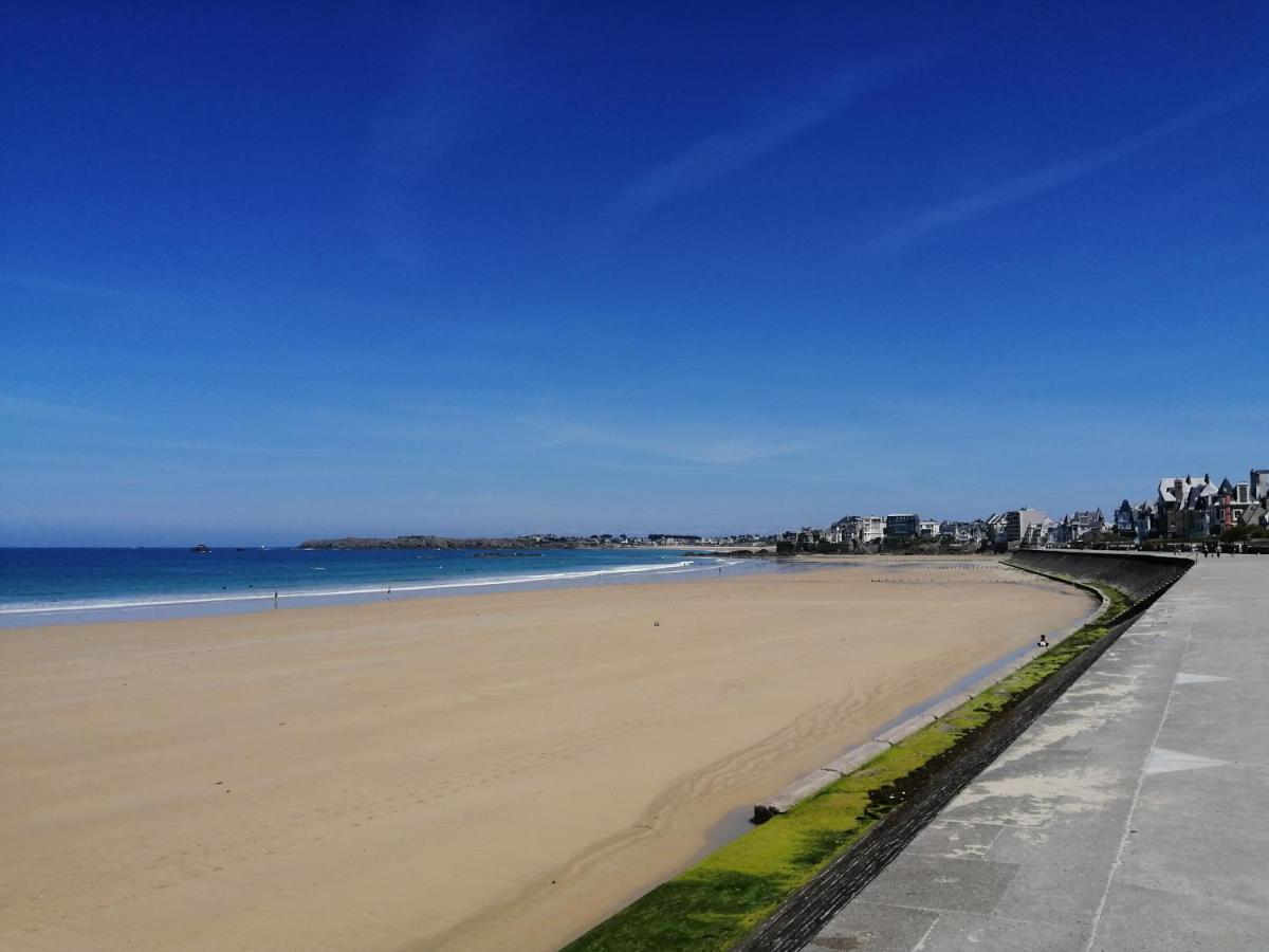 Appartement Saint-Malo 800M De La Plage Bagian luar foto